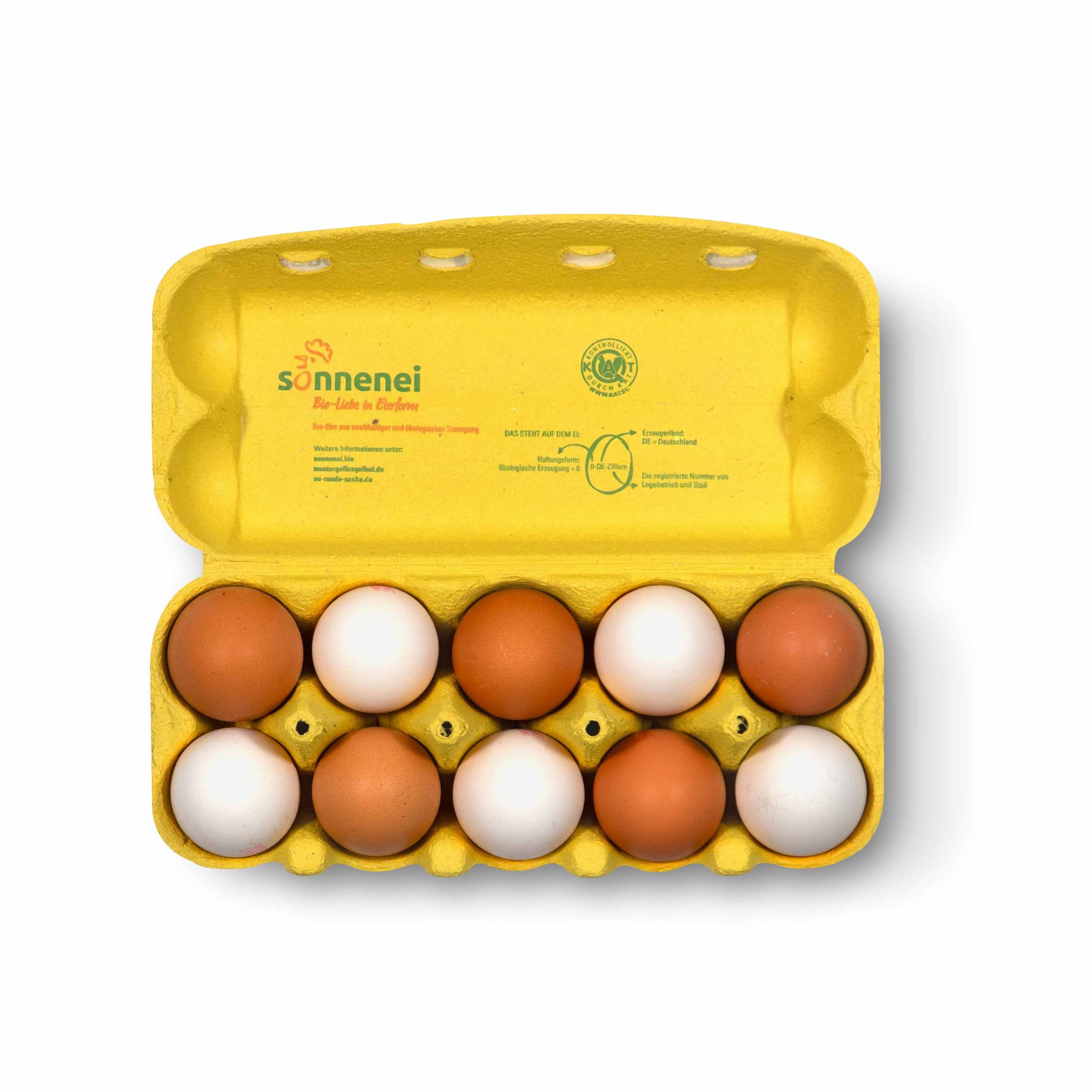 10 Bio-Sonneneier (L/M)