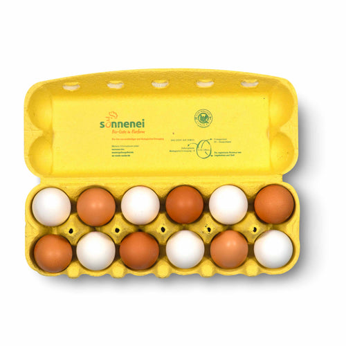 12 Sonnenei-Bio-Minis