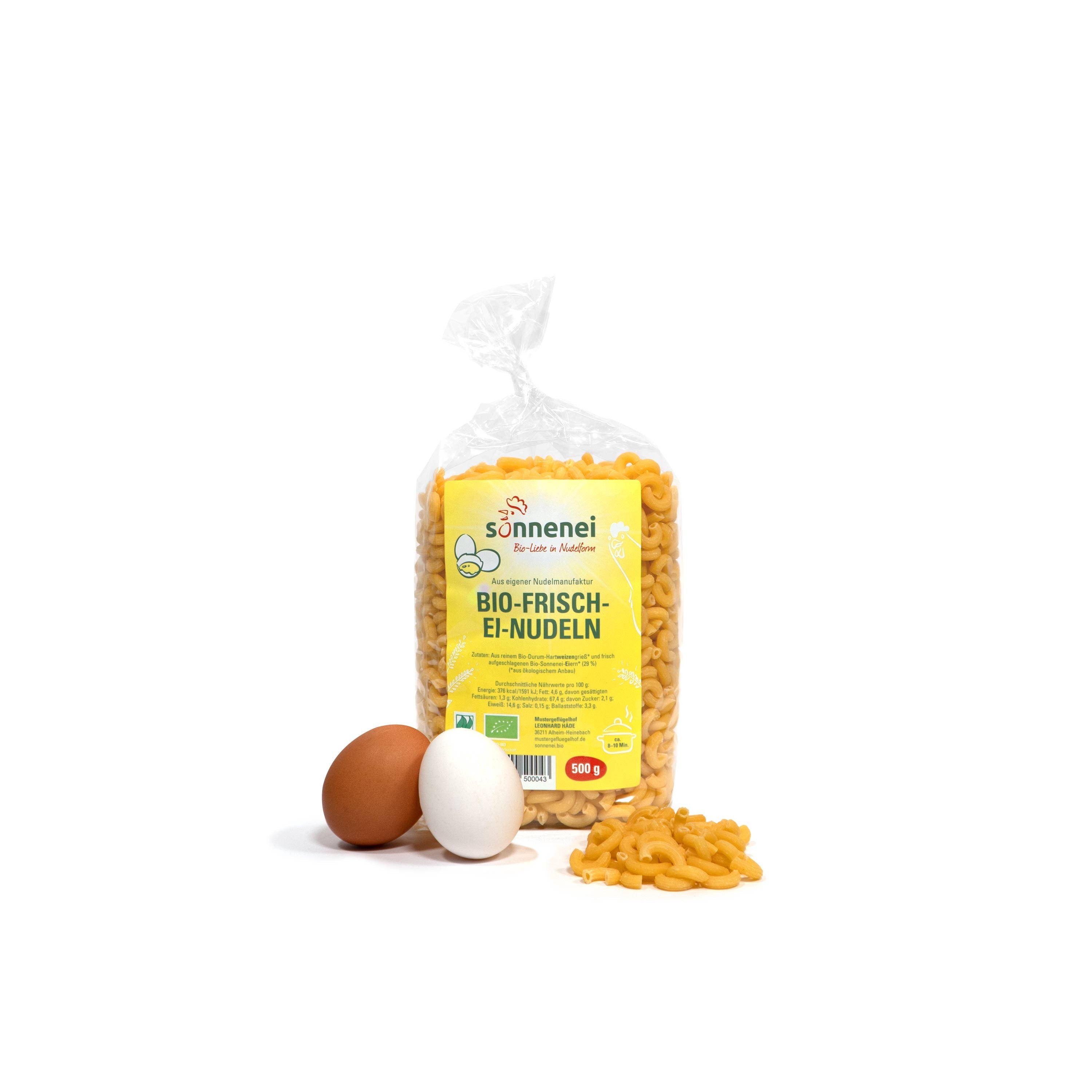 Bio-Nudeln Hörnchen 500 g