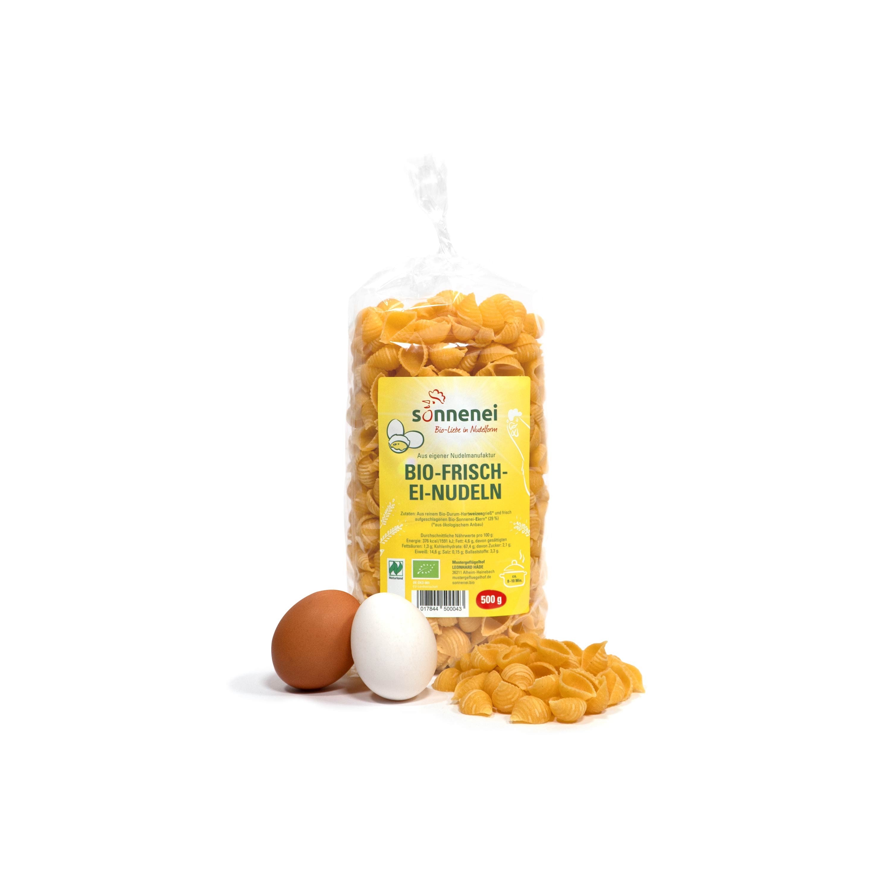 Bio-Nudeln Muscheln 500 g