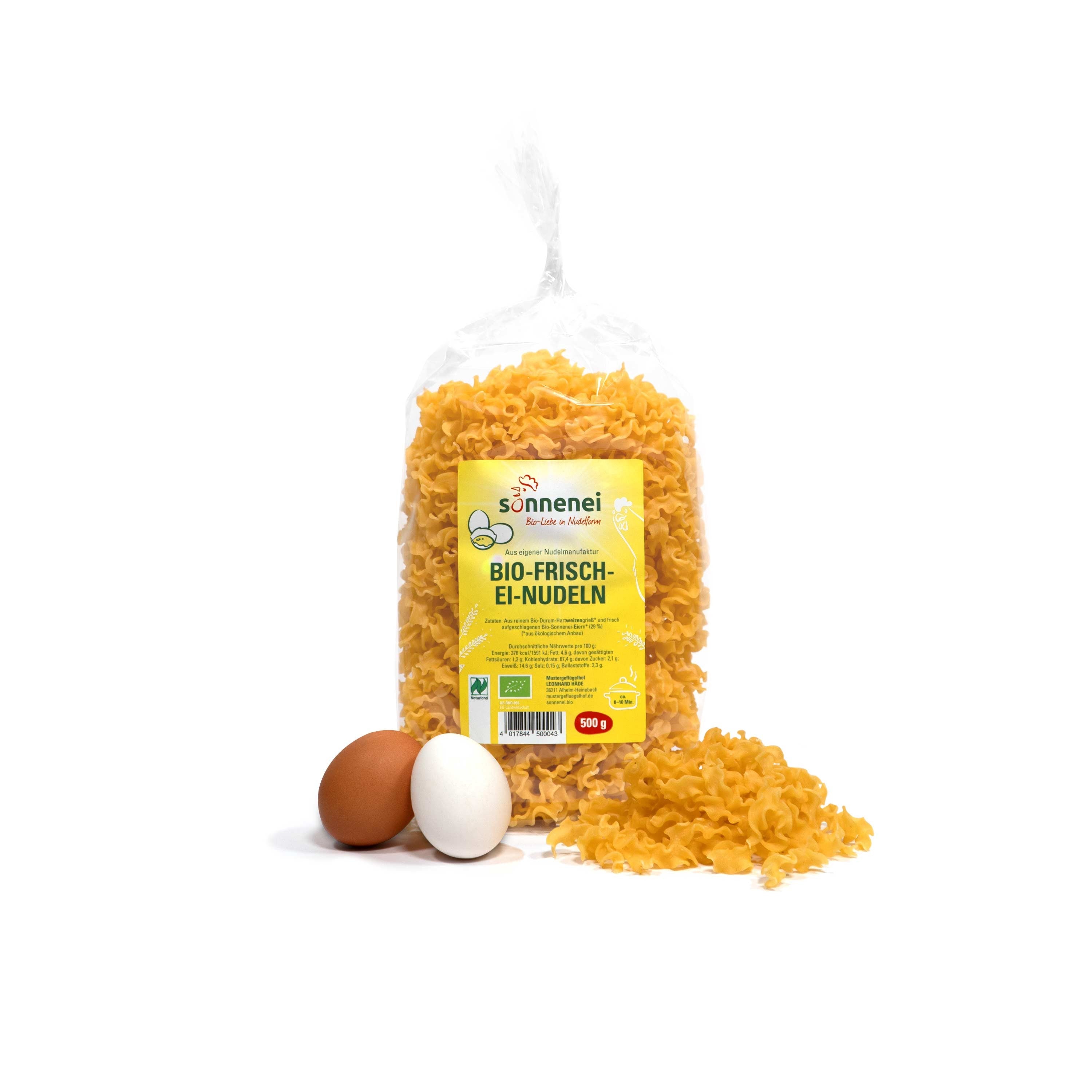 Bio-Nudeln Kleines Wellenband 500 g