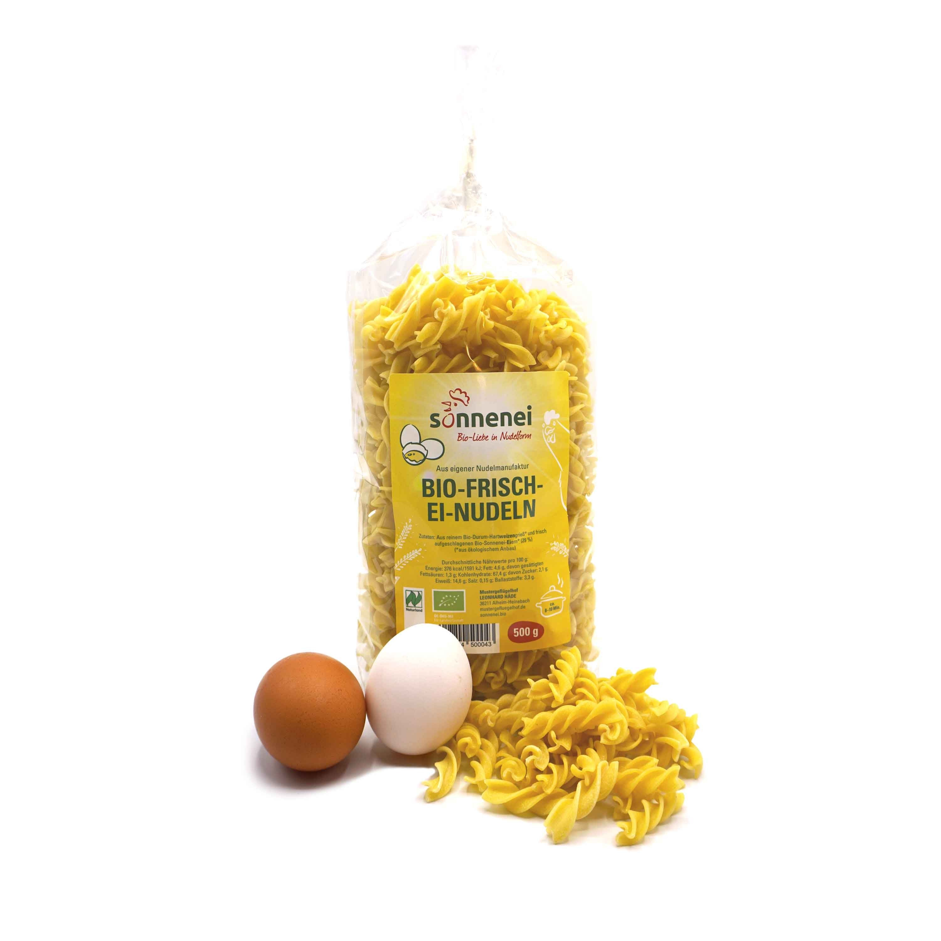 Bio-Nudeln Große Spiralen 500 g