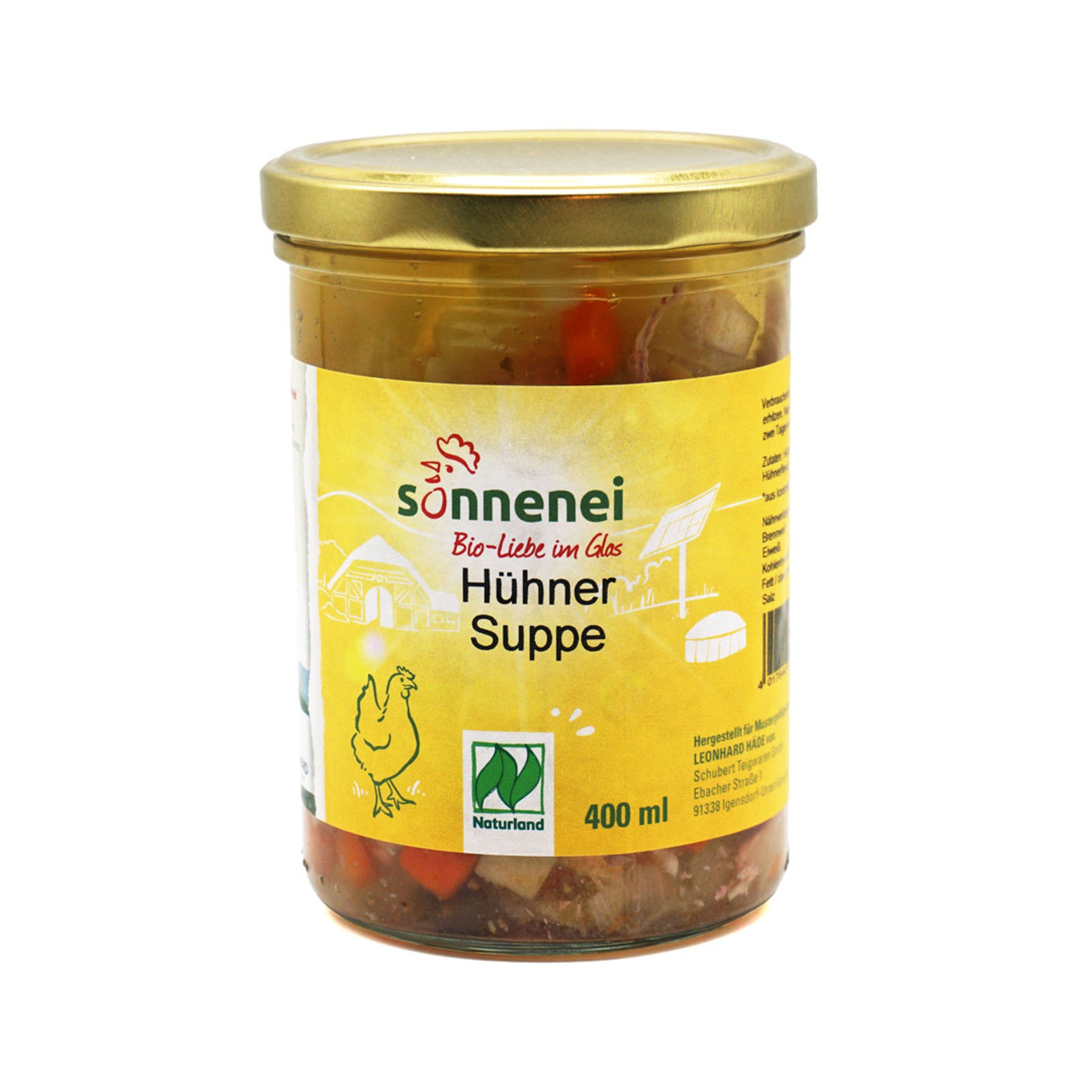 Hühnersuppe mit Gemüse