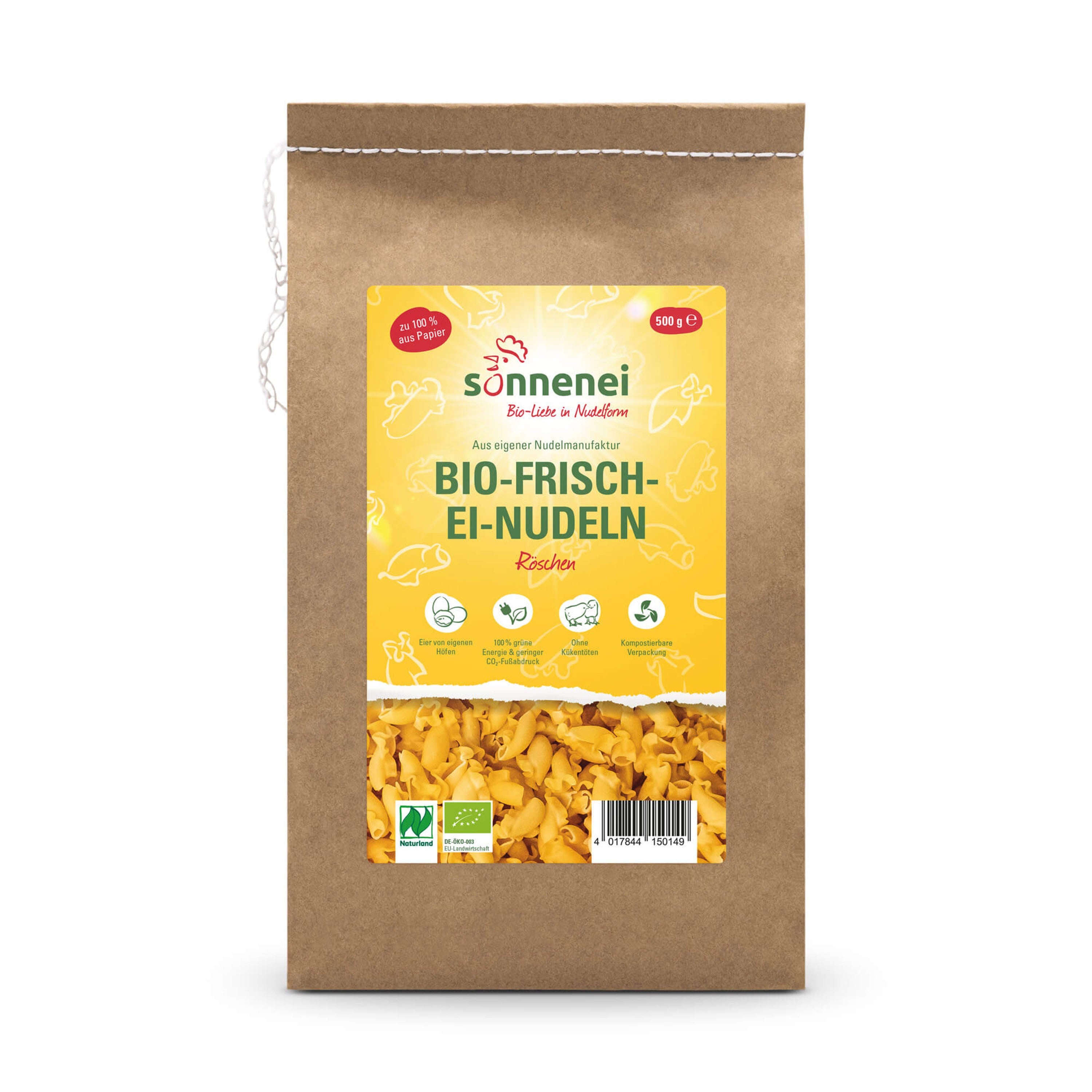 Bio-Nudeln Röschen 500 g